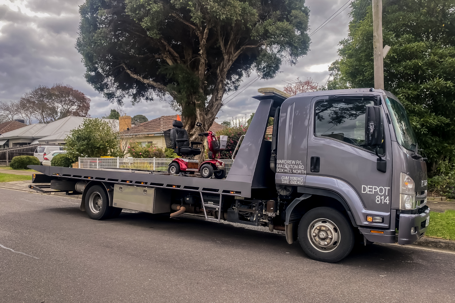 Box Hill Towing specialised vehicle and equipment transport