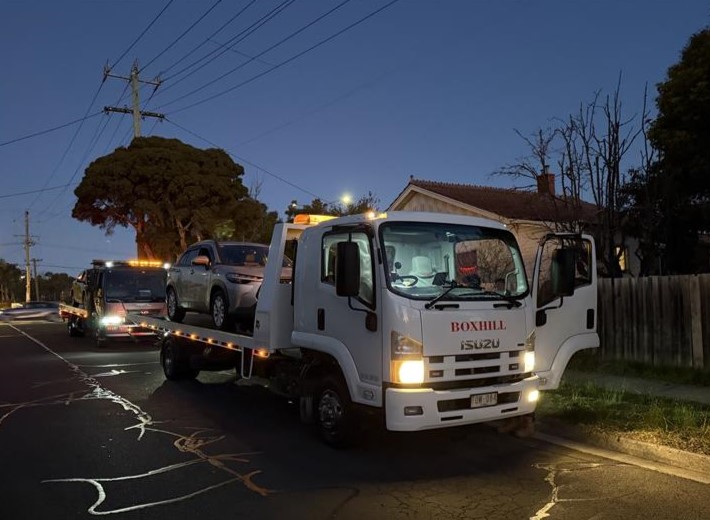 Accident Towing Truck