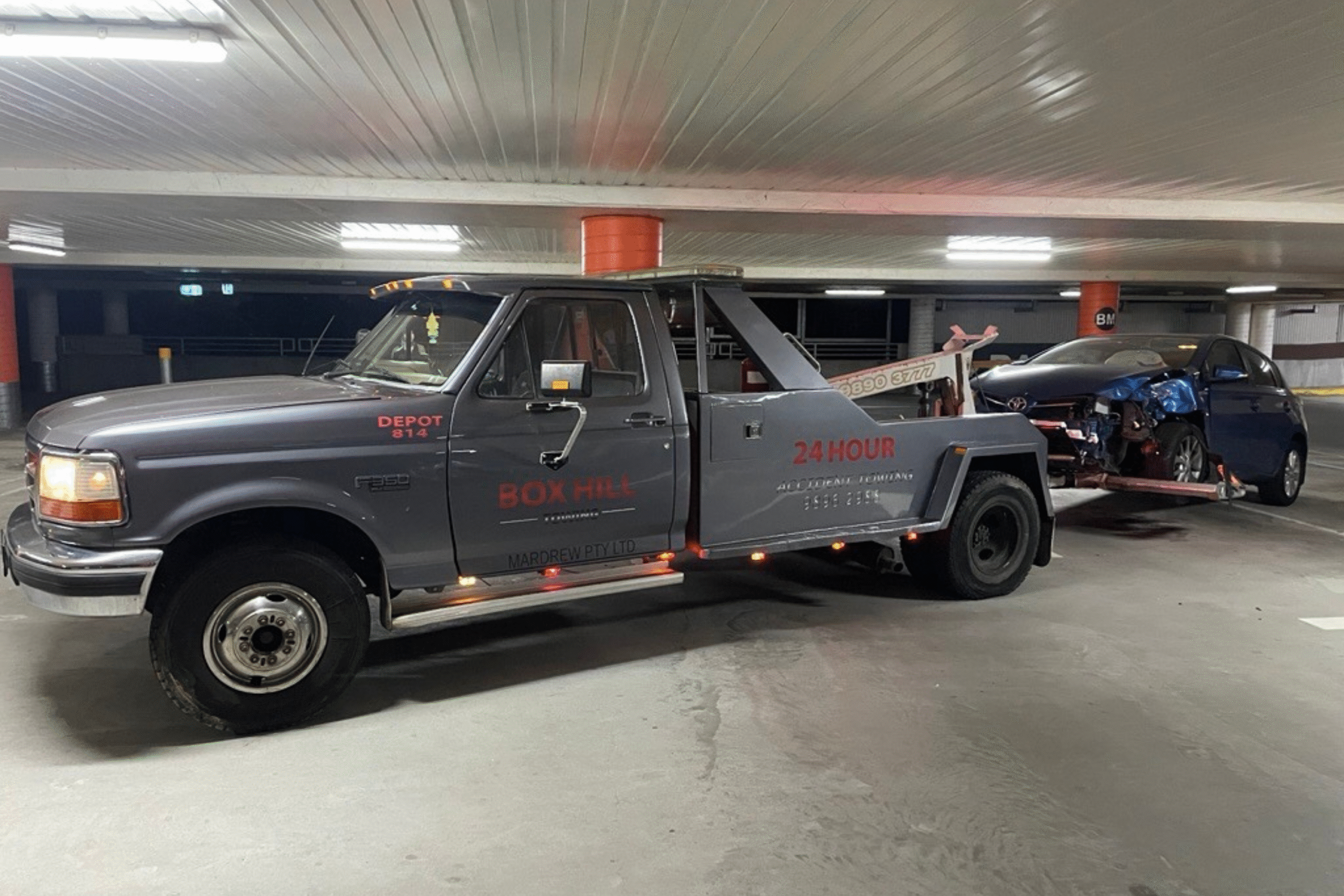 Underground and low-clearance towing service in Melbourne